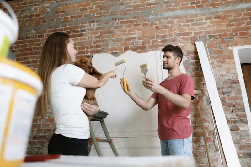 como pintar una pared nueva 6