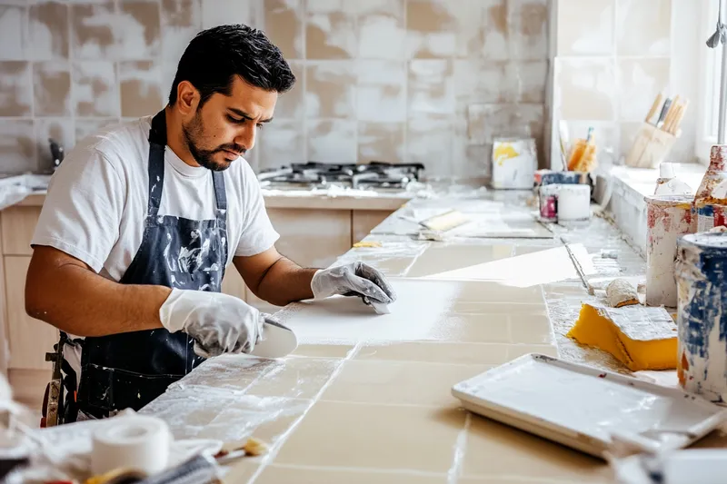 Como pintar azulejos como un pintor profesional