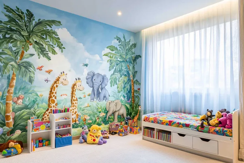 ¿Como pinto una habitacion infantil