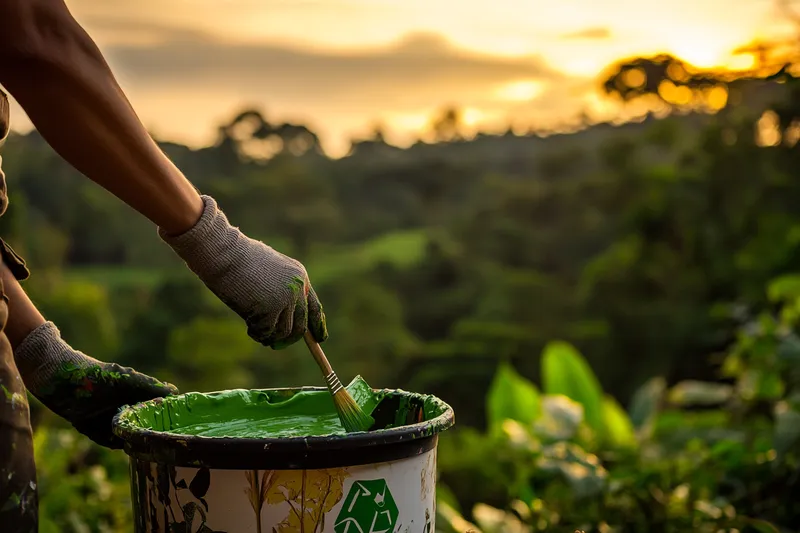 cubetas ecológicas para pintar: descubre cómo impactan el medio ambiente